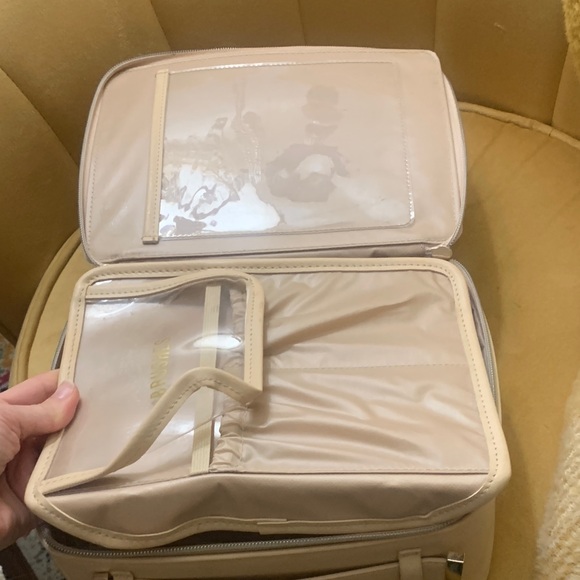 BEIS pale pink make up bag - Picture 7 of 8